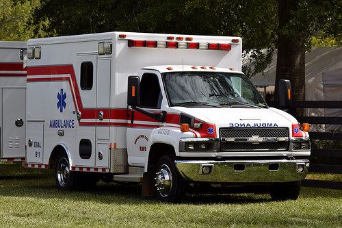 Front of Ambulance
